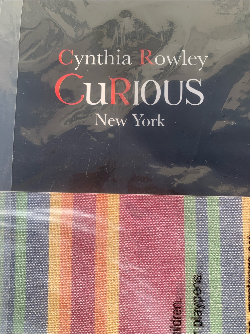 ๐- Cynthia Rowley CURIOUS N. Y. Striped Set Of 4 Reversible Placemats HALLOWEEN - Picture 2 of 6